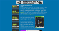 Desktop Screenshot of haloforever.com